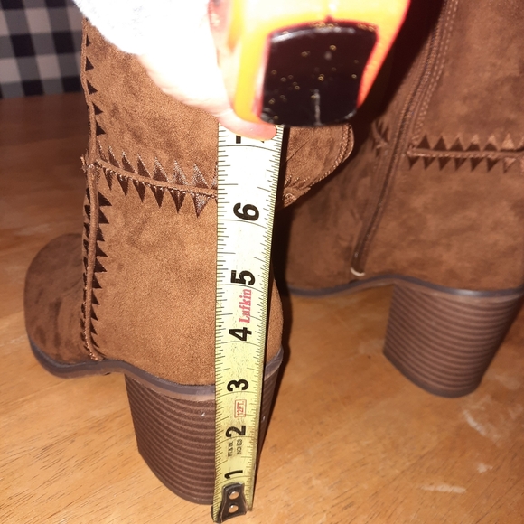 Brown Over the Knee Boots - Picture 6 of 9